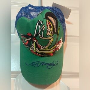 Vintage ed hardy snapback hat
